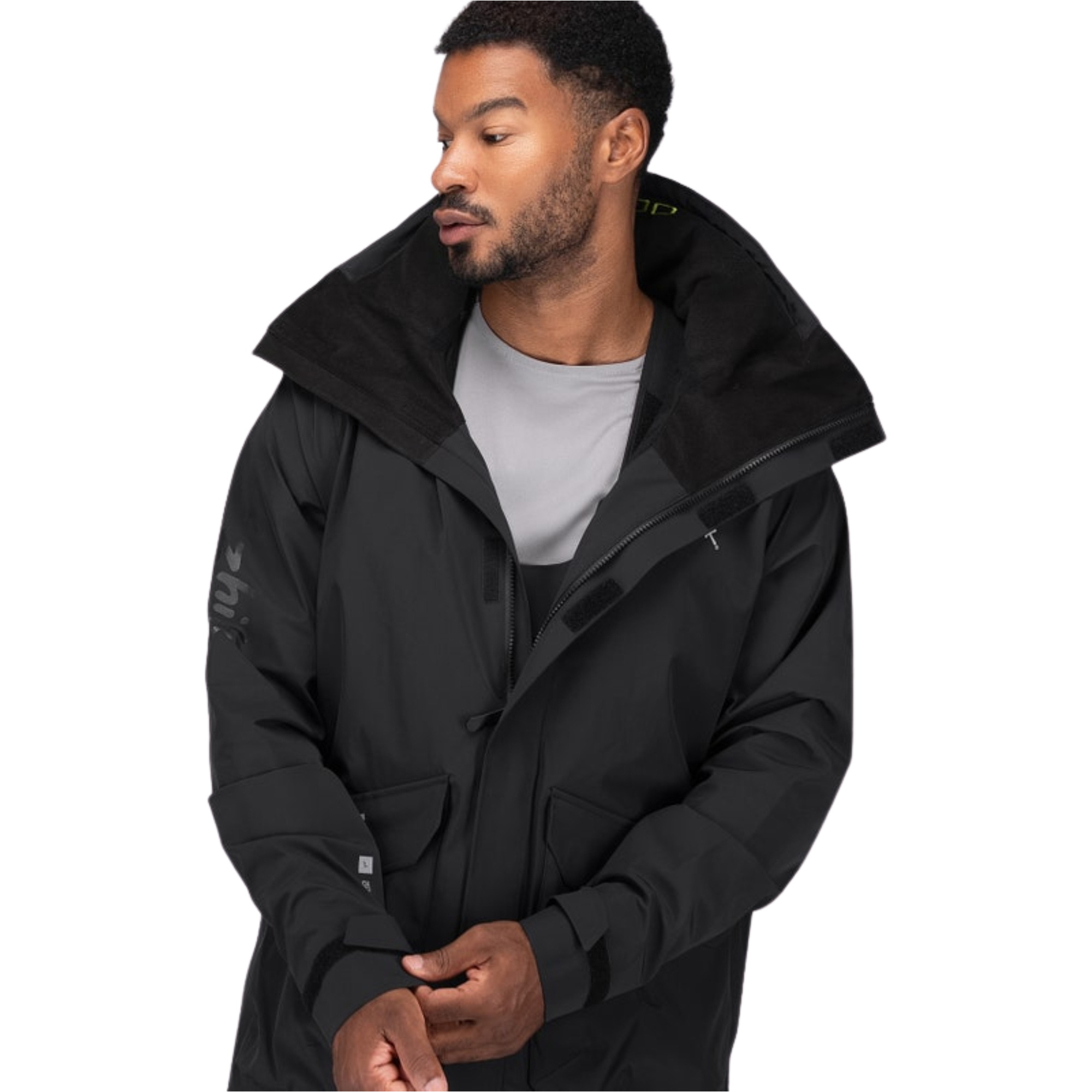 2026 Zhik Mens OFS600 Offshore Cruising Sailing Jacket JKT-0600-M-BLK - Black